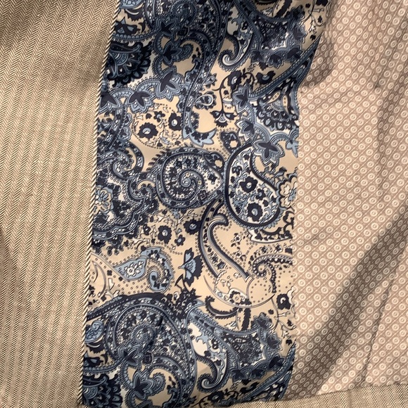 Men's Joseph Abboud Linen Cotton herringbone Blazer. Size L. New with tags. - Picture 9 of 10